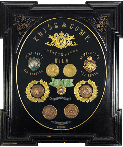 Knize Medaillen C Jmw S Gansrigler