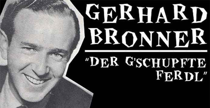 Kulturmenu Gerhard Bronner